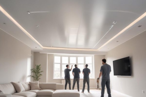 Натяжные потолки: виды, материалы и технологии установки