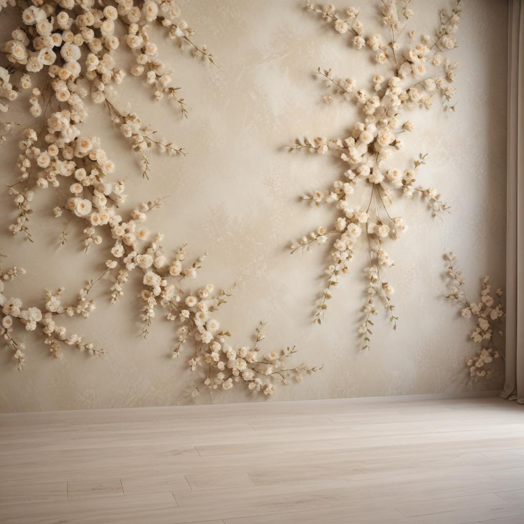 Флоковые покрытия для стен