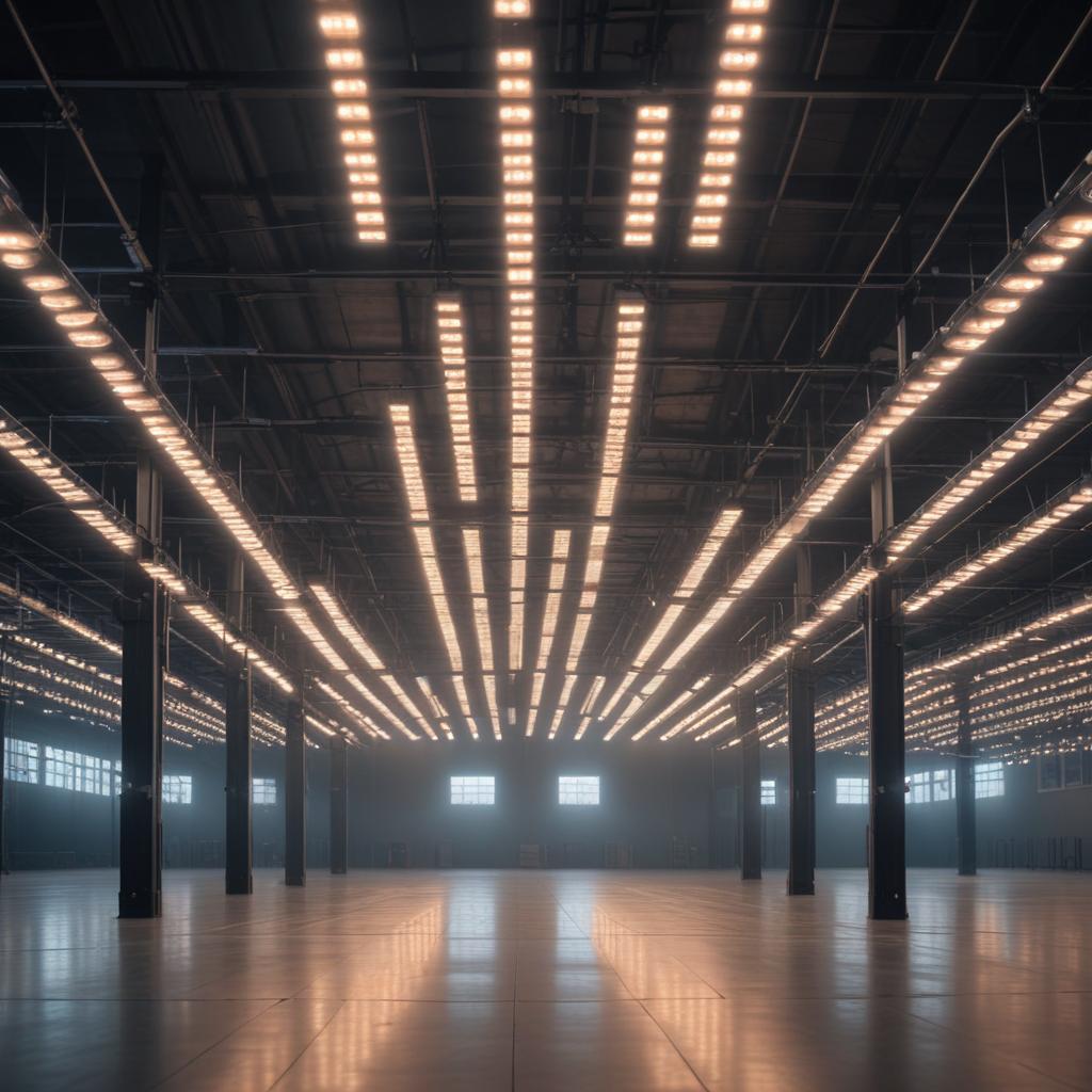 Подвесные светодиодные светильники для промышленных помещений